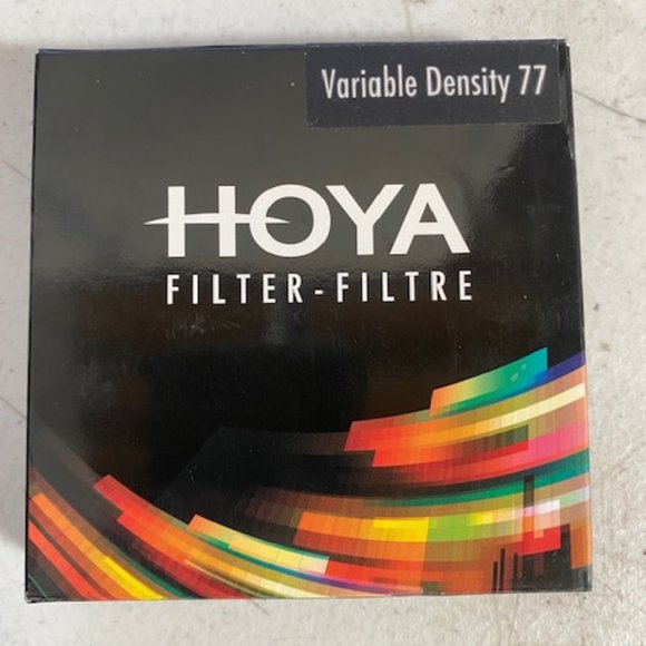 Hoya 77mm Variable Density Screw-in Filter (NEW) - Picture 1 of 9